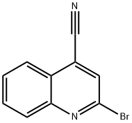 2-BROMO-4-CYANOQUINOLINE Structural