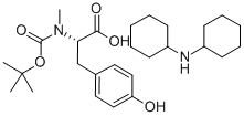 BOC-N-ME-TYR-OH Structural