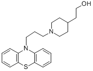 4-Piperidineethanol, 1-(3-phenothiazin-10-ylpropyl)-