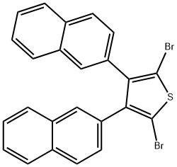 2,5-DIBROMO-3,4-DI-NAPHTHALEN-2-YL-THIOPHENE