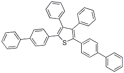 2,5-BIS-BIPHENYL-4-YL-3,4-DIPHENYL-THIOPHENE Structural