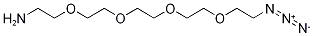 O-(2-AMinoethyl)-O'-(2-azidoethyl)triethylene Glycol Structural