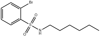 N-Hexyl 2-bromobenzenesulfonamide