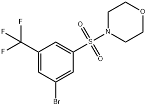 4-(3-Bromo-5-(trifluoromethyl)phenylsulfonyl)morpholine