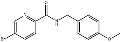 5-Bromo-N-(4-methoxybenzyl)picolinamide