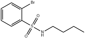 2-Bromo-N-butylbenzenesulfonamide Structural