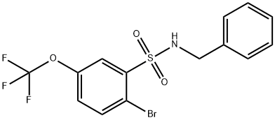 N-Benzyl-2-bromo-5-(trifluoromethoxy)benzenesulfonamide