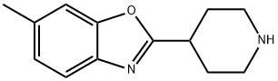 6-methyl-2-piperidin-4-yl-1,3-benzoxazole Structural