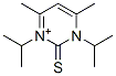 Pyrimidinium,  4,6-dimethyl-1,3-bis(1-methylethyl)-2-thioxo- Structural