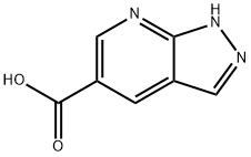 1H-PYRAZOLO[3,4-B]PYRIDINE-5-CARBOXYLIC ACID Structural