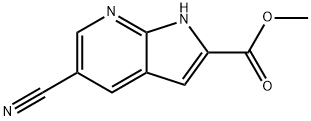 METHYL 5-CYANO-1H-PYRROLO[2,3-B]PYRIDINE-2-CARBOXYLATE