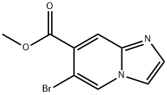 METHYL 6-BROMOIMIDAZO[1,2-A]PYRIDINE-7-CARBOXYLATE