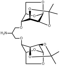 2-Amino-1,3-bis(1,6-anhydro-2,3-O-isopropylidene-b-D-mannopyranose-4-O-yl)-propane