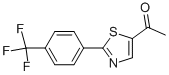 1-(2-[4-(TRIFLUOROMETHYL)PHENYL]-1,3-THIAZOL-5-YL)ETHANONE