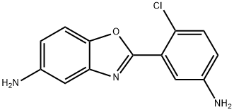 2-(5-AMINO-2-CHLOROPHENYL)-1,3-BENZOXAZOL-5-AMINE Structural