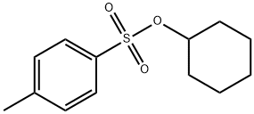 CYCLOHEXYL P-TOLUENESULFONATE Structural