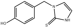 1-(4-HYDROXYBENZYL)IMIDAZOLE-2-THIOL Structural