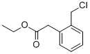 2-(CHLOROMETHYL)-BENZENEACETIC ACID ETHYL ESTER Structural