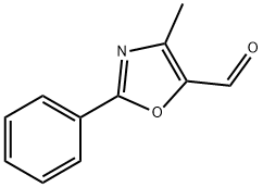 4-METHYL-2-PHENYL-1,3-OXAZOLE-5-CARBALDEHYDE Structural