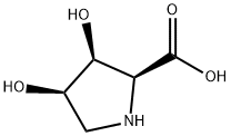 L-Proline, 3,4-dihydroxy-, (3S,4R)- (9CI) Structural
