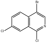 Isoquinoline, 4-broMo-1,7-dichloro- Structural