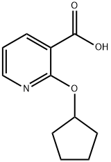 2-(cyclopentyloxy)nicotinic acid