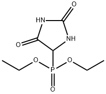 DIETHYL 5-HYDANTOYLPHOSPHONATE Structural