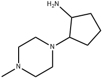 TRANS-2-(4-METHYLPIPERAZIN-1-YL)CYCLOPENTANAMINE Structural