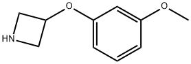 3-(3-methoxyphenoxy)azetidine Structural