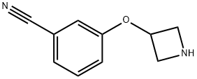 3-(Azetidin-3-yloxy)-benzonitrile Structural