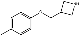 3-p-Tolyloxymethyl-azetidine Structural