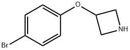 3-(4-Bromo-phenoxy)-azetidine Structural