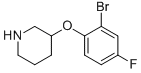 3-(2-Bromo-4-fluoro-phenoxy)-piperidine