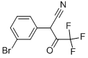 2-(3-BROMO-PHENYL)-4,4,4-TRIFLUORO-3-OXO-BUTYRONITRILE