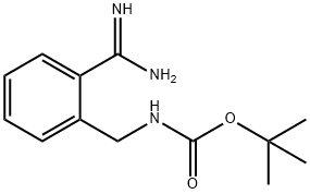 (2-CARBAMIMIDOYL-BENZYL)-CARBAMIC ACID TERT-BUTYL ESTER