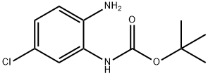 (2-AMINO-5-CHLORO-PHENYL)-CARBAMIC ACID TERT-BUTYL ESTER Structural