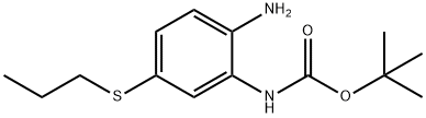 (2-AMINO-5-PROPYLSULFANYL-PHENYL)-CARBAMIC ACID TERT-BUTYL ESTER