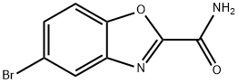 5-BROMO-BENZOOXAZOLE-2-CARBOXYLIC ACID AMIDE Structural