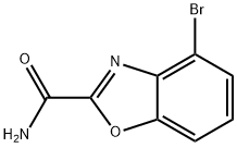 4-BROMO-BENZOOXAZOLE-2-CARBOXYLIC ACID AMIDE