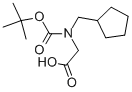 [(TERT-BUTOXYCARBONYL)(CYCLOPENTYLMETHYL)AMINO]ACETIC ACID