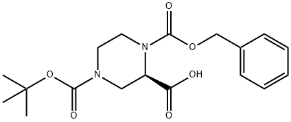 R-N-4-Boc-N-1-Cbz-2-piperazine carboxylic acid