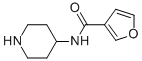 N-piperidin-4-yl-3-furamide Structural