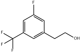 2-(3-FLUORO-5-(TRIFLUOROMETHYL)PHENYL)ETHANOL Structural