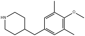 4-(4-METHOXY-3,5-DIMETHYL-BENZYL)-PIPERIDINE Structural