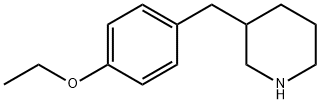 3-(4-ETHOXY-BENZYL)-PIPERIDINE Structural