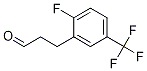 Benzenepropanal, 2-fluoro-5-(trifluoroMethyl)- Structural