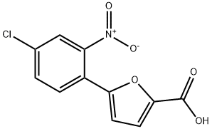 5-(4-CHLORO-2-NITRO-PHENYL)-FURAN-2-CARBOXYLIC ACID Structural