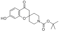 TERT-BUTYL 7-HYDROXY-4-OXOSPIRO[CHROMAN-2,4'-PIPERIDINE]-1'-CARBOXYLATE