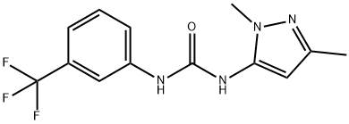 N-(1,3-dimethyl-1H-pyrazol-5-yl)-N'-[3-(trifluoromethyl)phenyl]urea