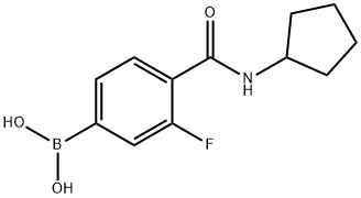 N-Cyclopentyl 4-borono-2-fluorobenzamide